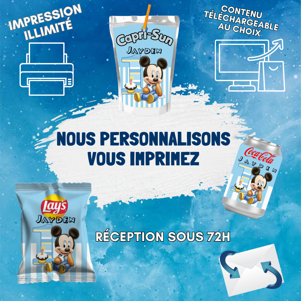 Baby Mickey - vue 1